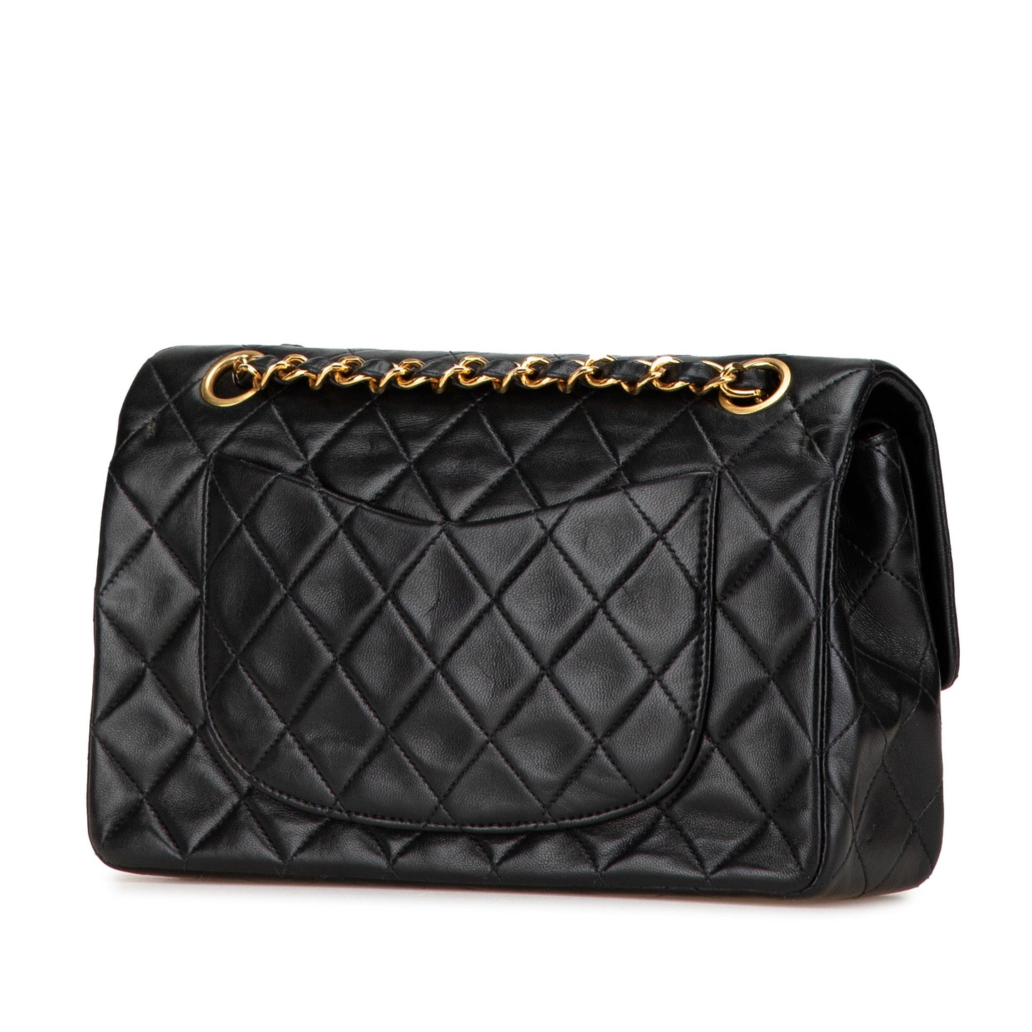 Chanel Small Classic Lambskin Double Flap Black