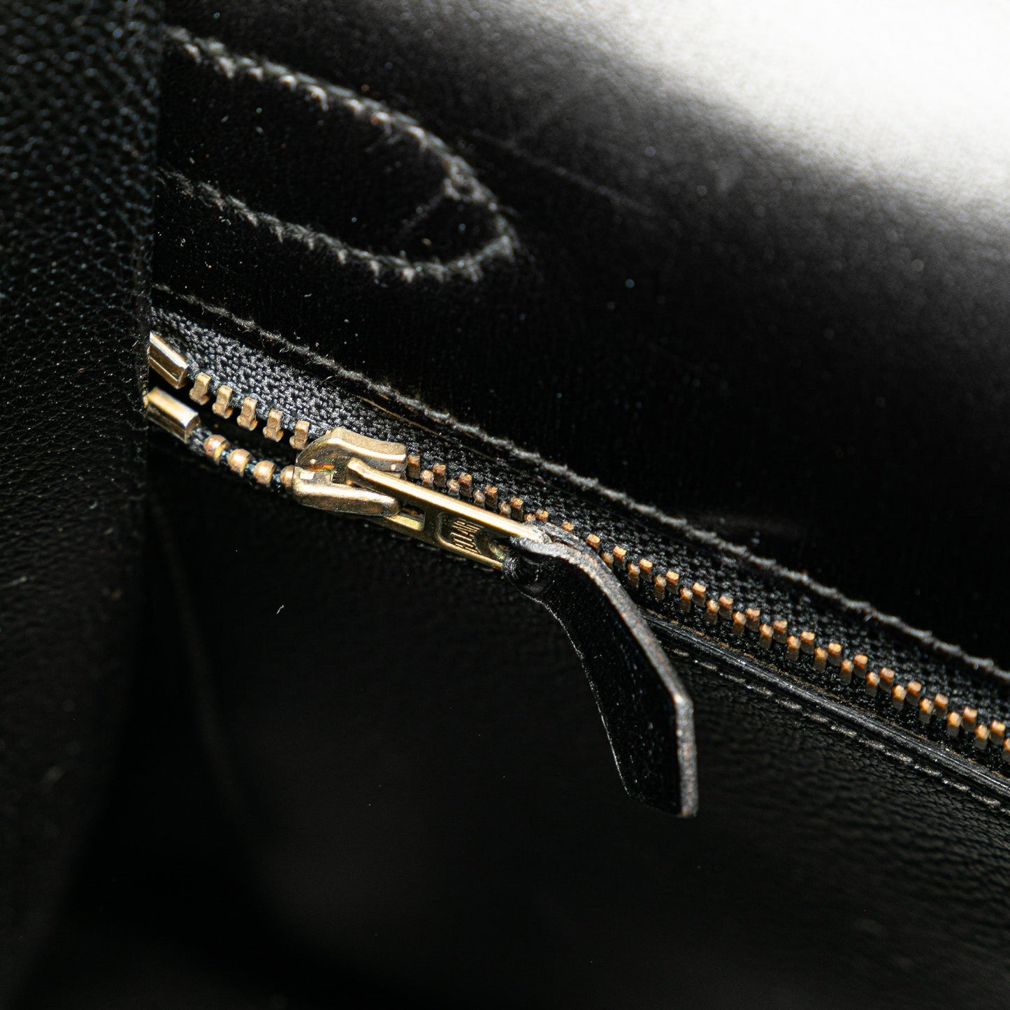 Hermès Box Calf Kelly Sellier 32 Black