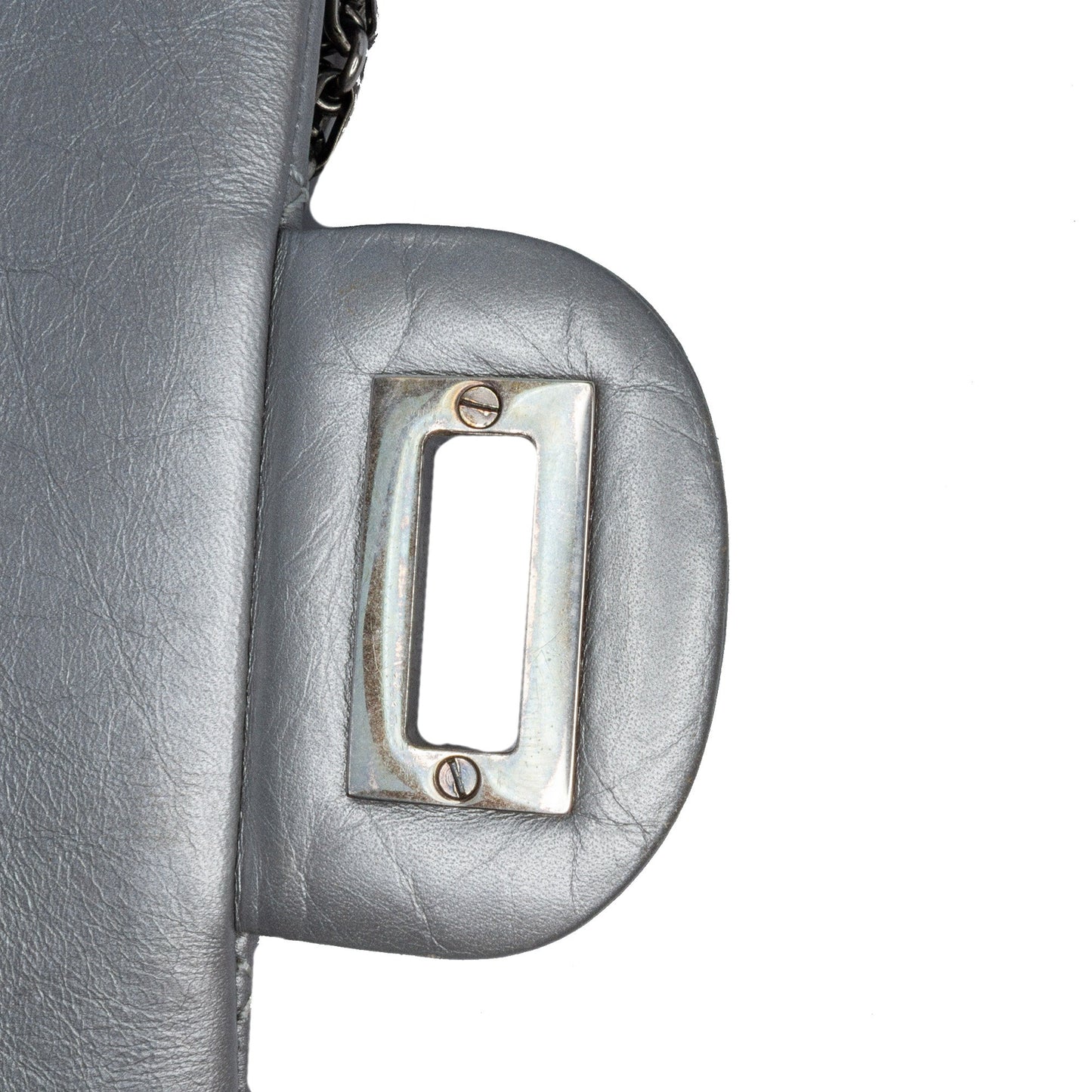 Chanel Reissue 2.55 Aged Calfskin Flap 225 Silver