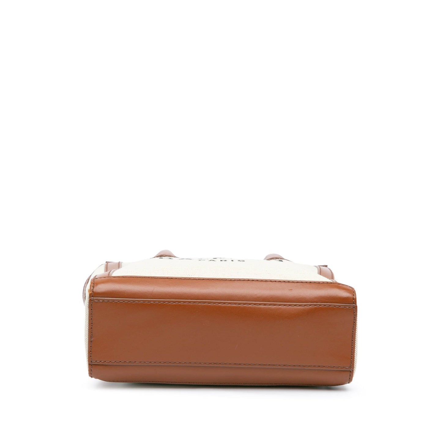 Balmain Canvas B-Army 24 Shopping Satchel Brown