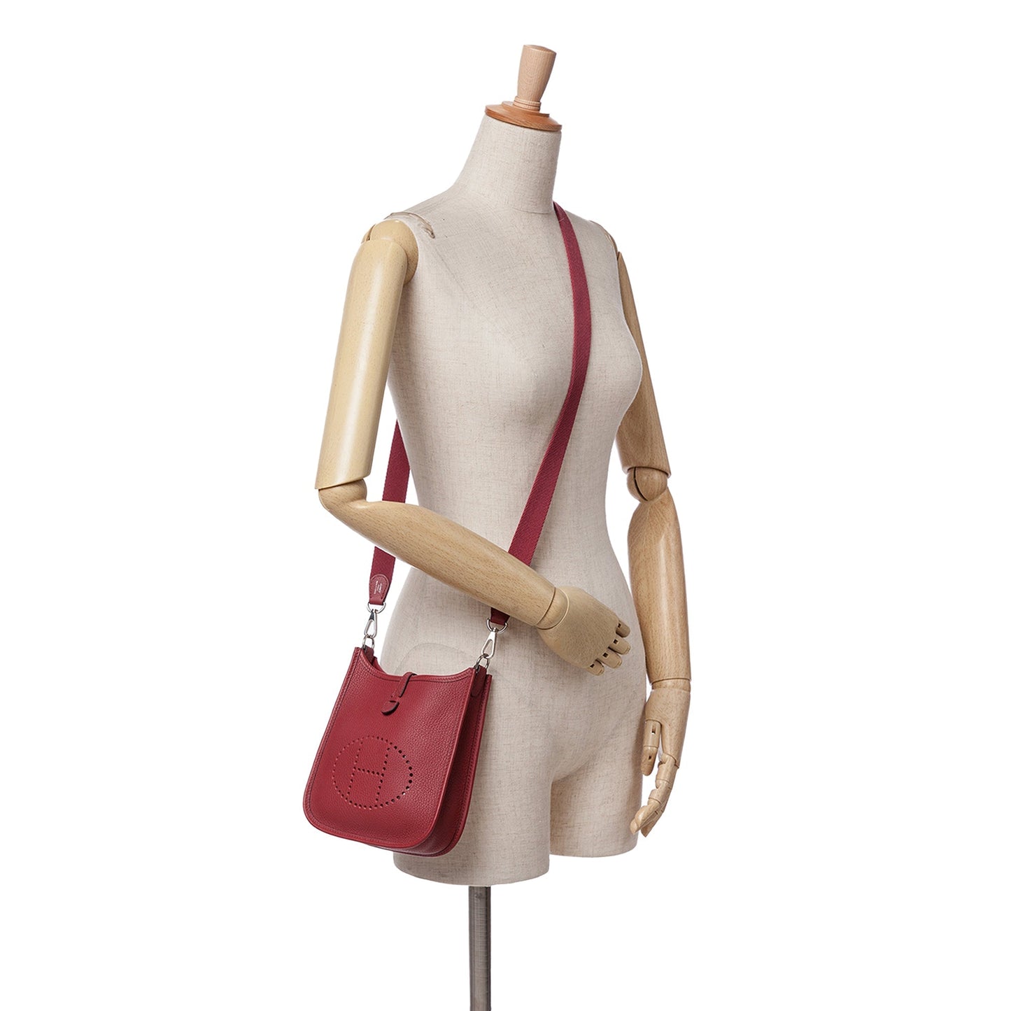 Hermès Clemence Evelyne I TPM Red