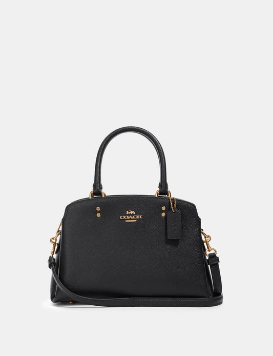 Coach Mini Lillie Carryall In Black