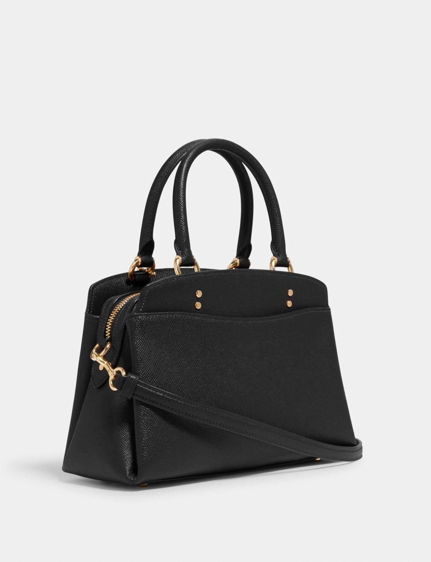 Coach Mini Lillie Carryall In Black