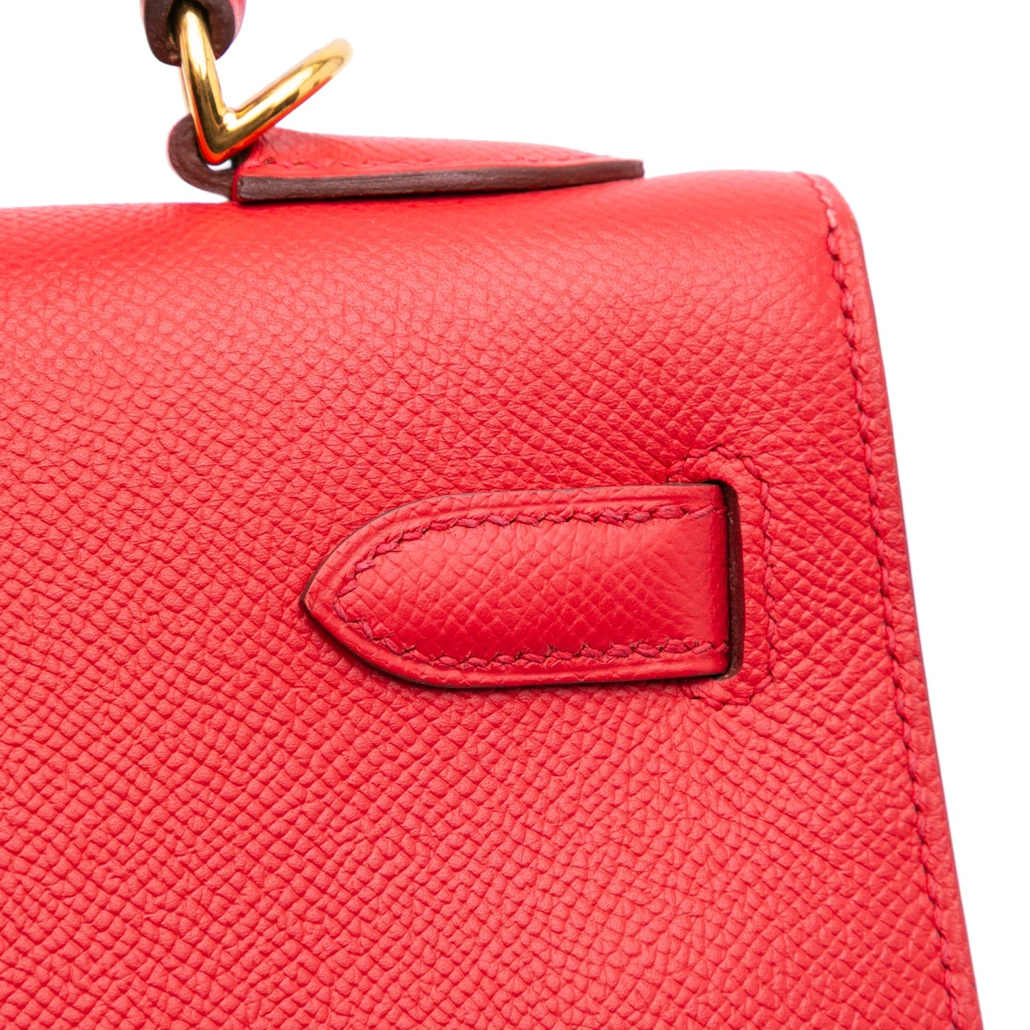 Hermès Epsom Kelly II Sellier 32 Red