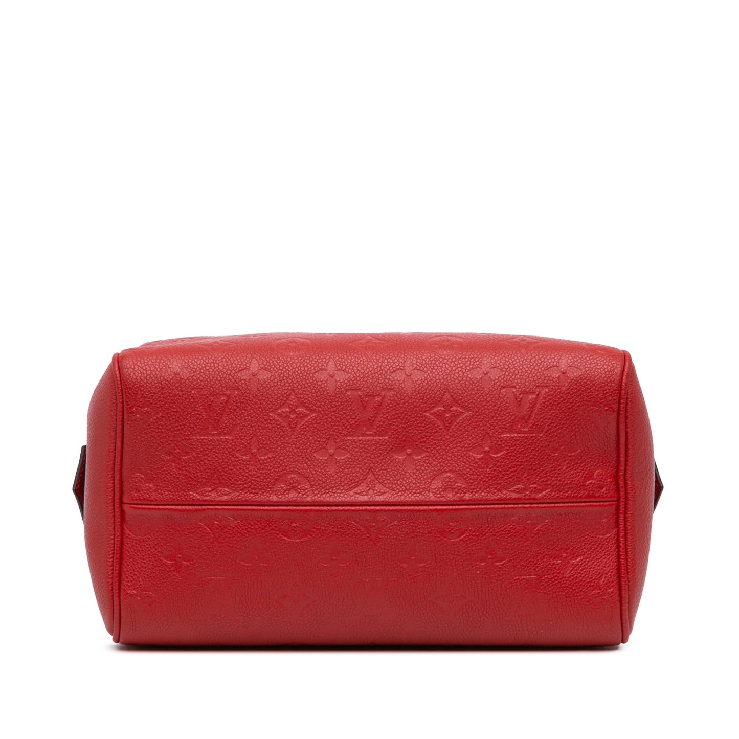 Louis Vuitton Monogram Empreinte Speedy Bandouliere 25 Red