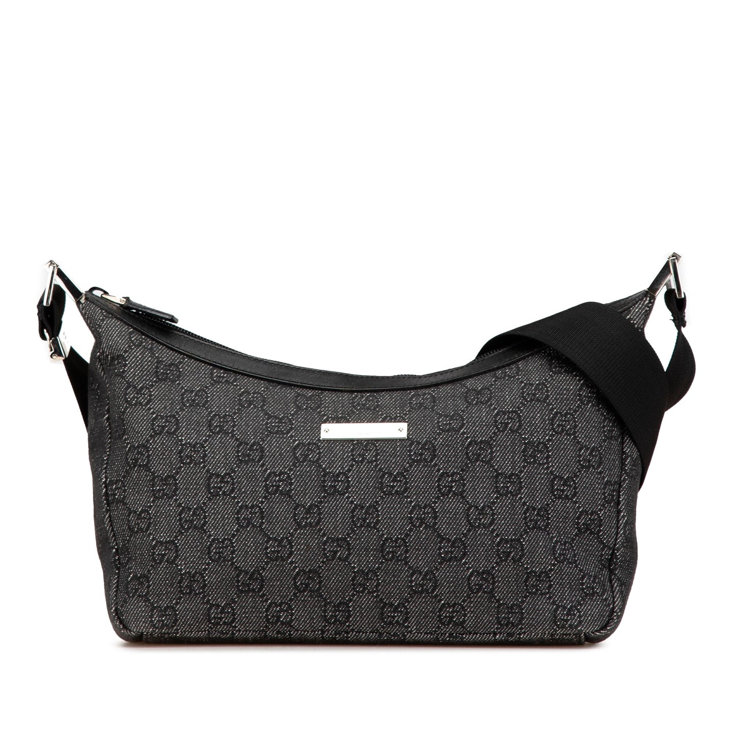 Gucci GG Canvas Crossbody Gray