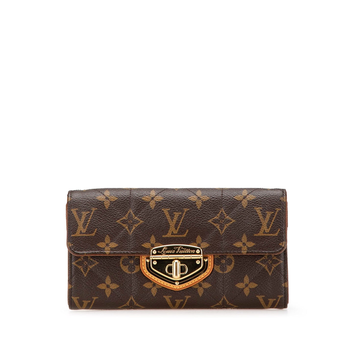 Louis Vuitton Monogram Etoile Sarah Wallet Brown