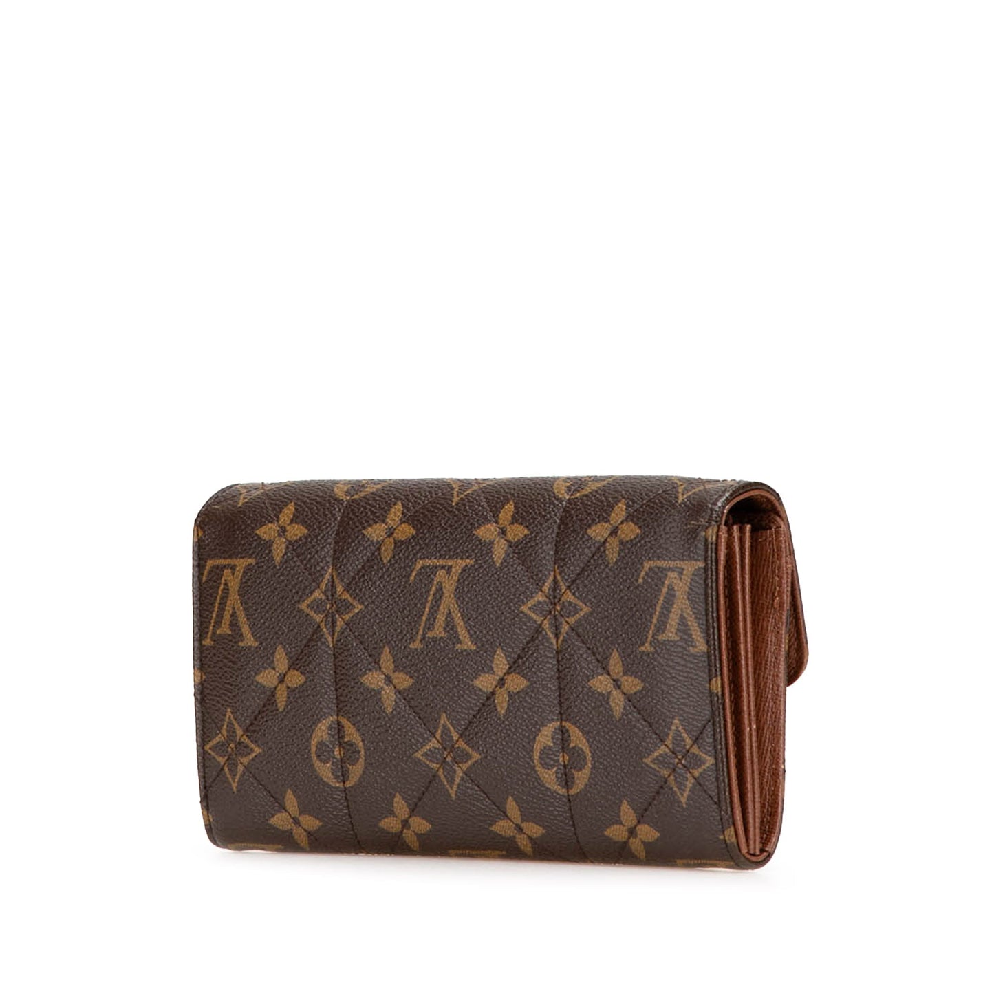 Louis Vuitton Monogram Etoile Sarah Wallet Brown