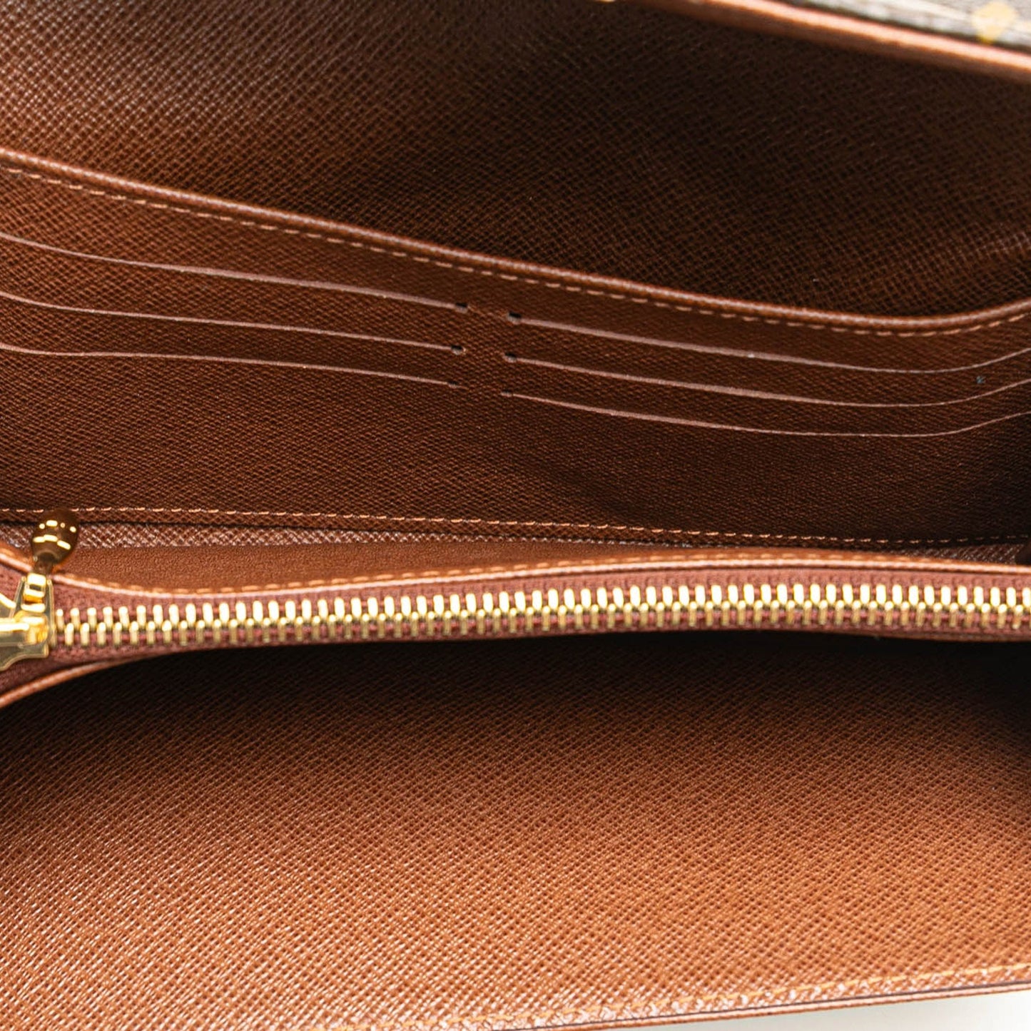 Louis Vuitton Monogram Etoile Sarah Wallet Brown