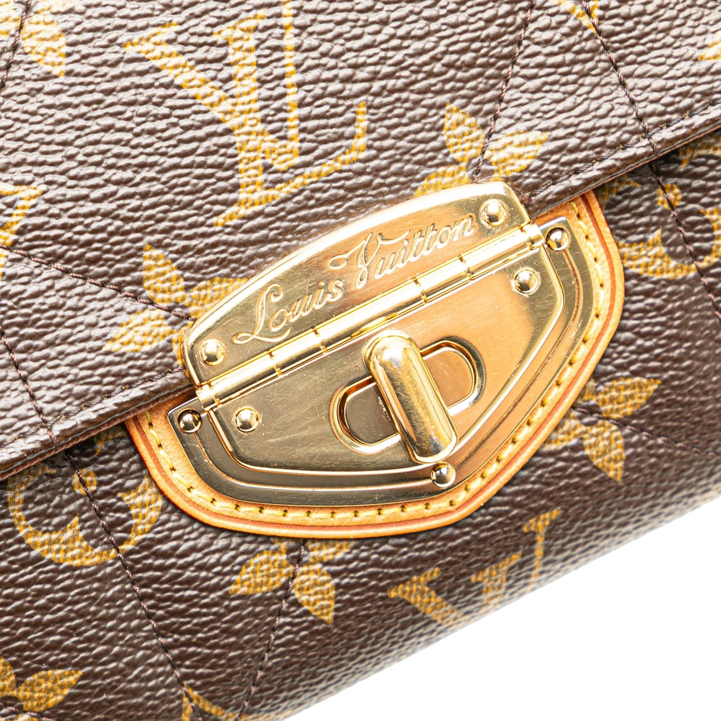 Louis Vuitton Monogram Etoile Sarah Wallet Brown