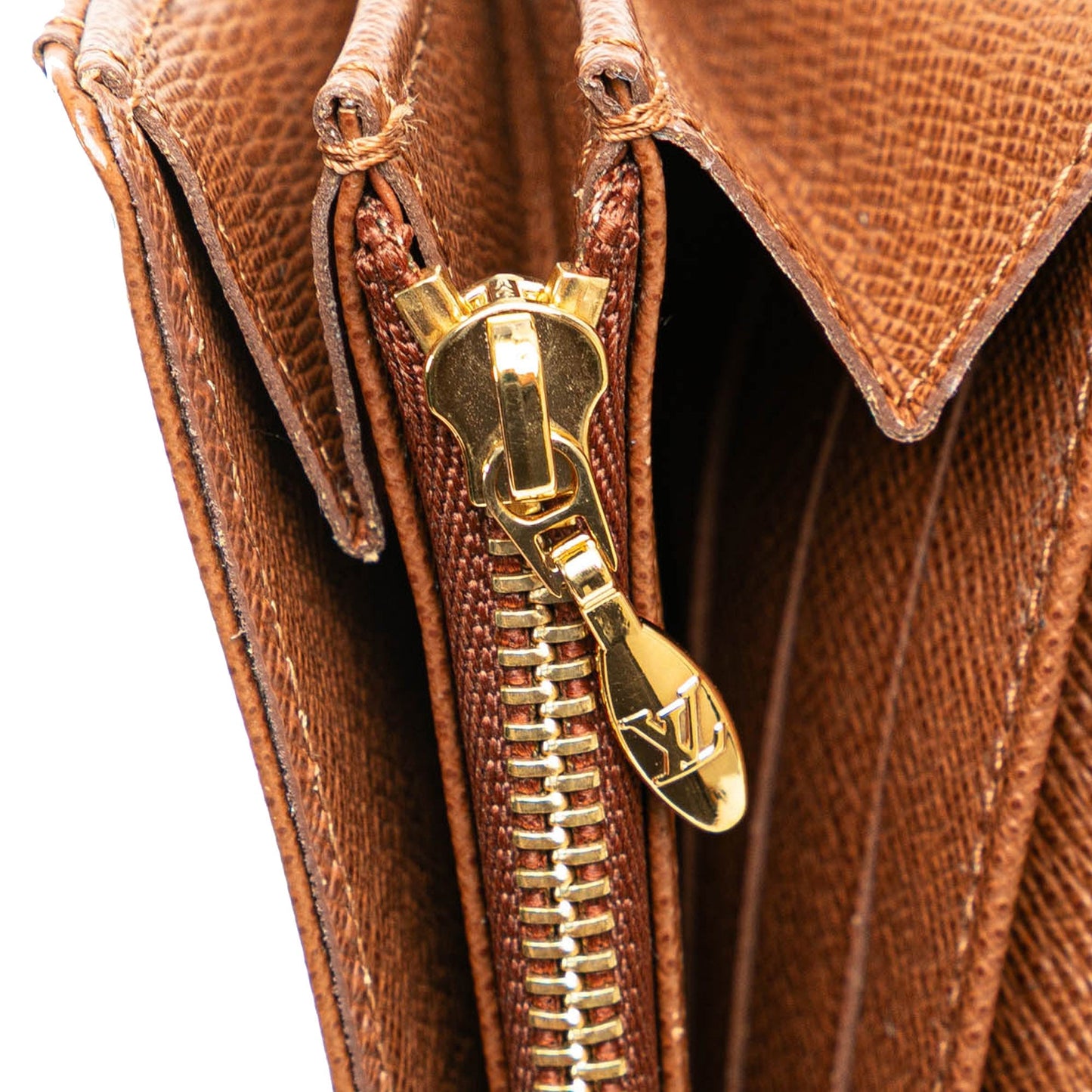 Louis Vuitton Monogram Etoile Sarah Wallet Brown