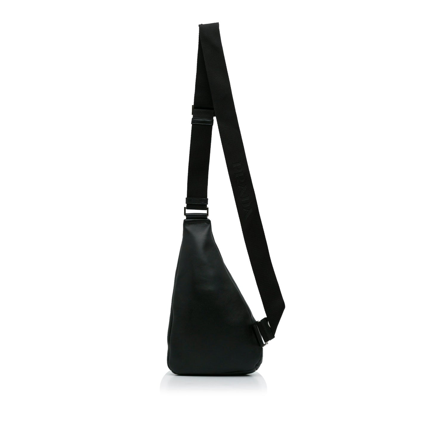 Prada Prada Cross Leather Bag Black