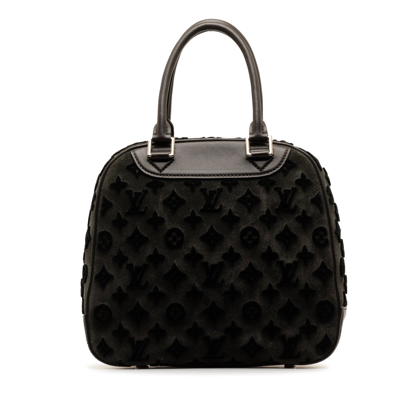 Louis Vuitton Monogram Tuffetage Deauville Cube Black