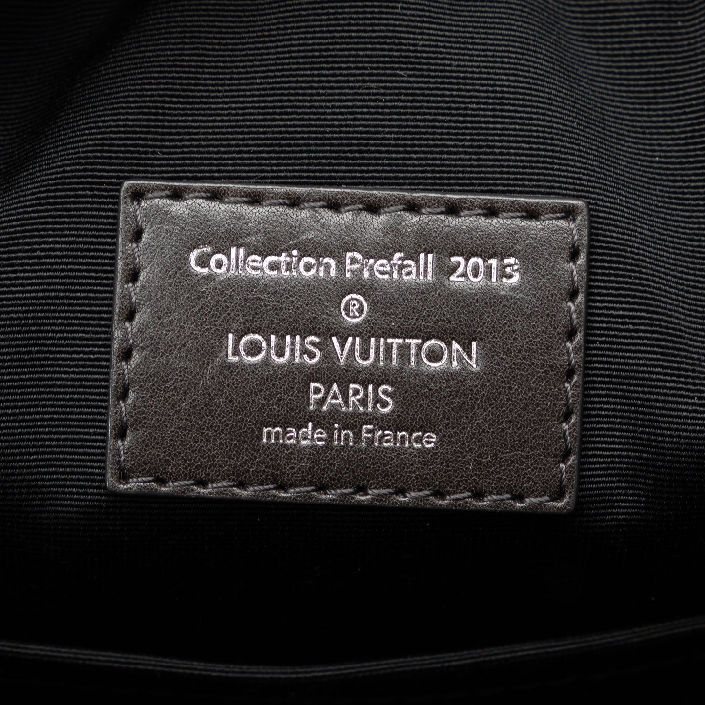 Louis Vuitton Monogram Tuffetage Deauville Cube Black