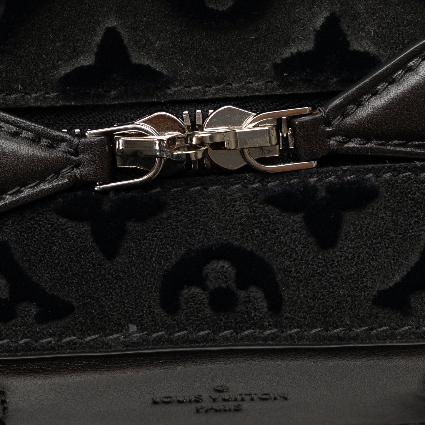 Louis Vuitton Monogram Tuffetage Deauville Cube Black