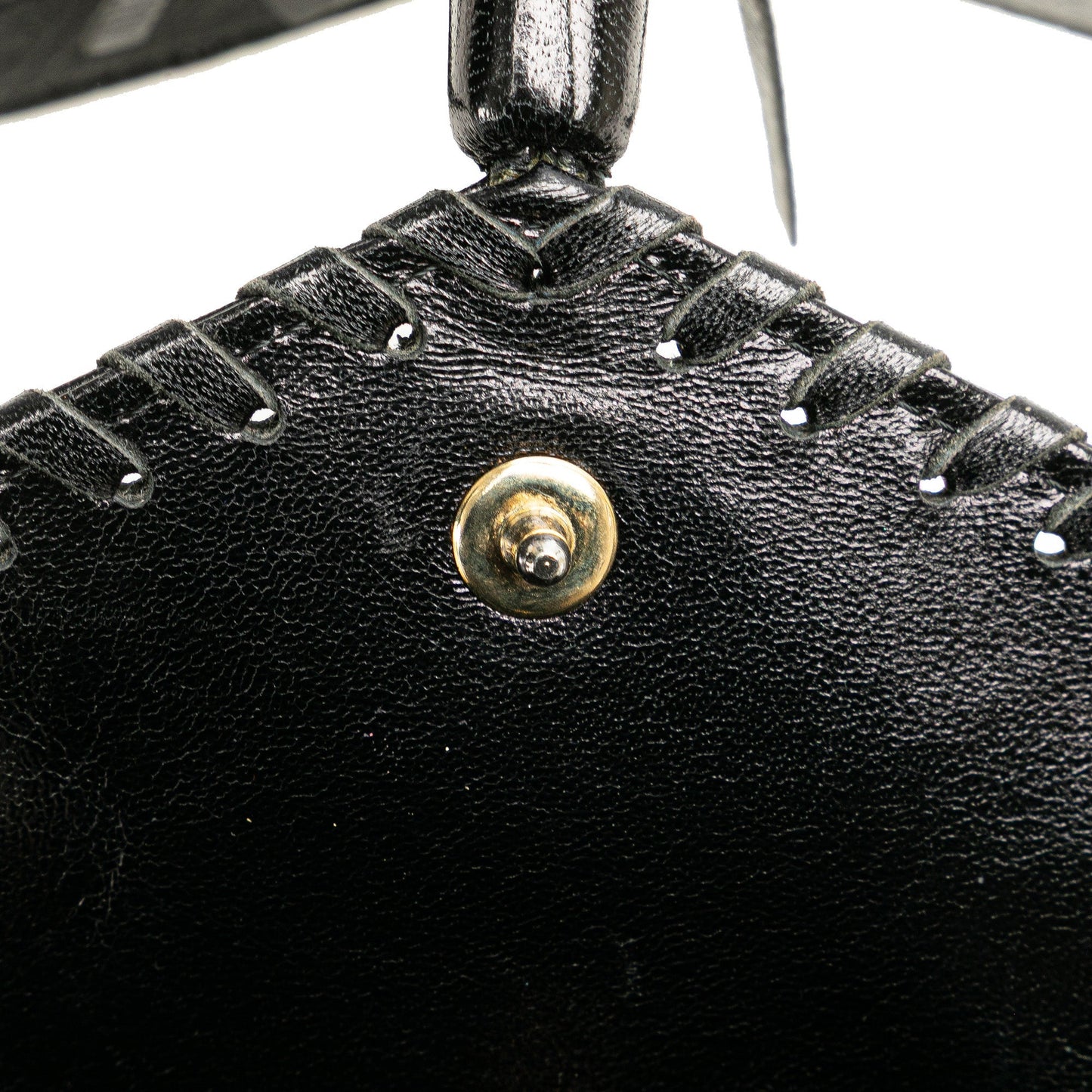 Yves Saint Laurent Leather Shoulder Bag Black