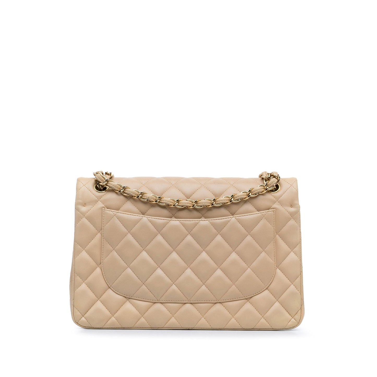 Chanel Jumbo Classic Lambskin Double Flap Brown