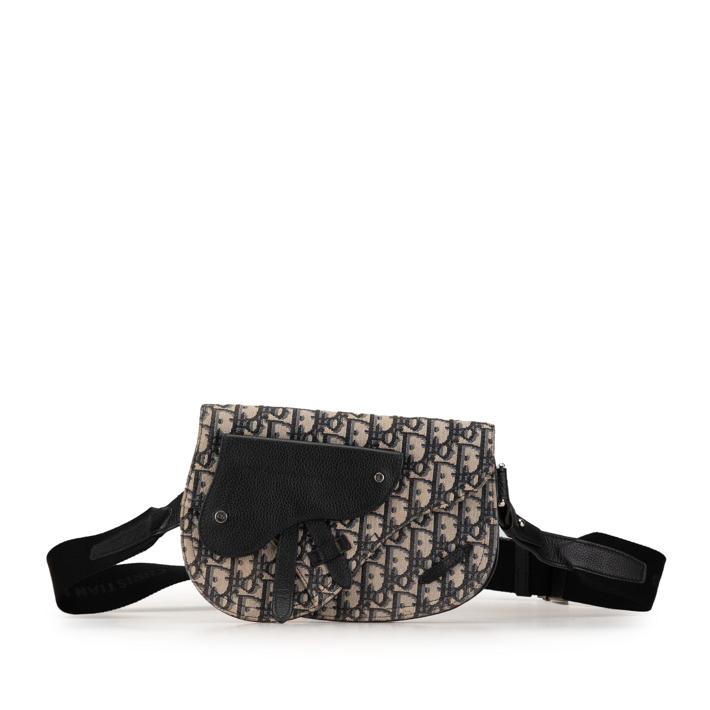Dior Oblique Canvas Saddle Messenger Bag Brown