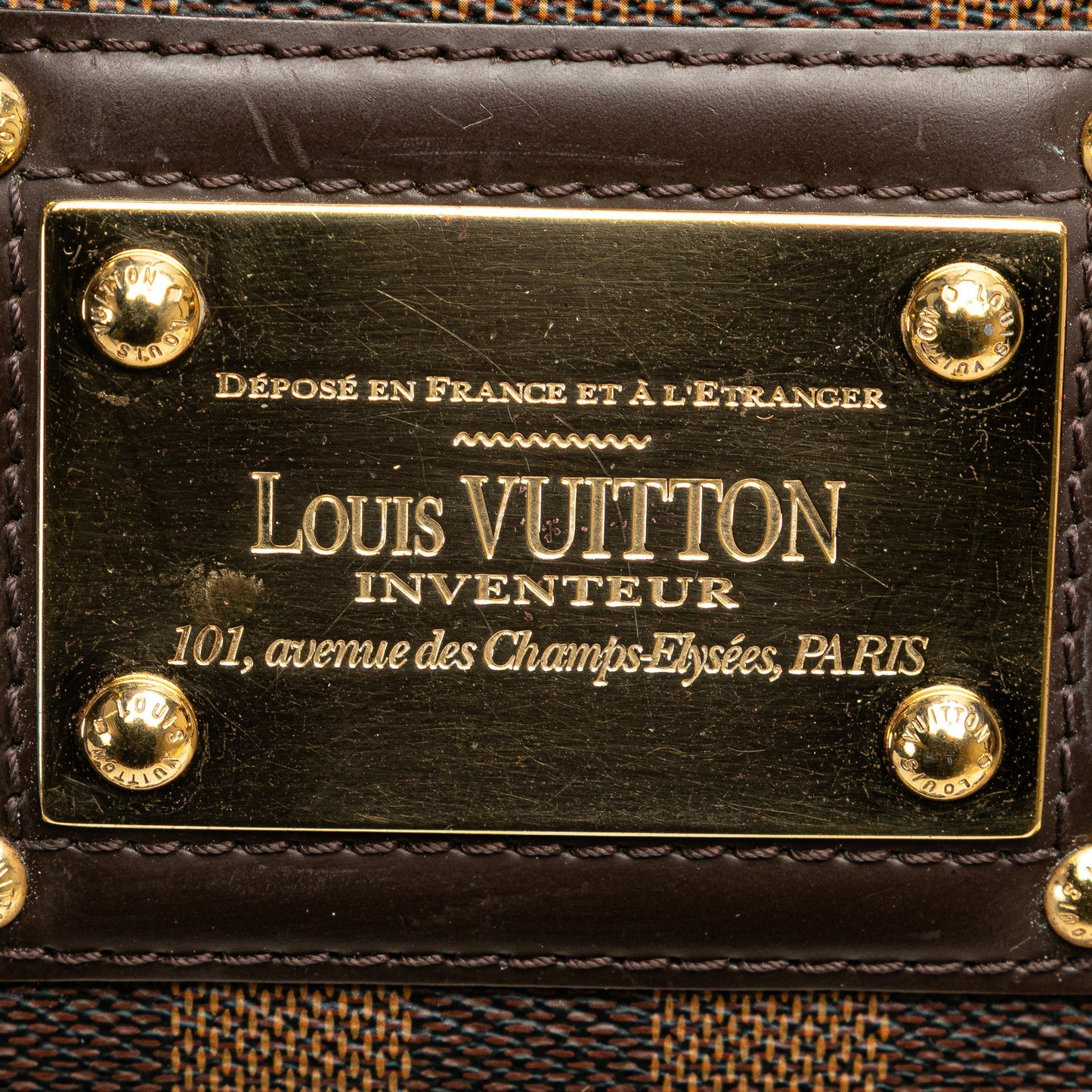 Louis Vuitton Damier Ebene Berkeley Brown