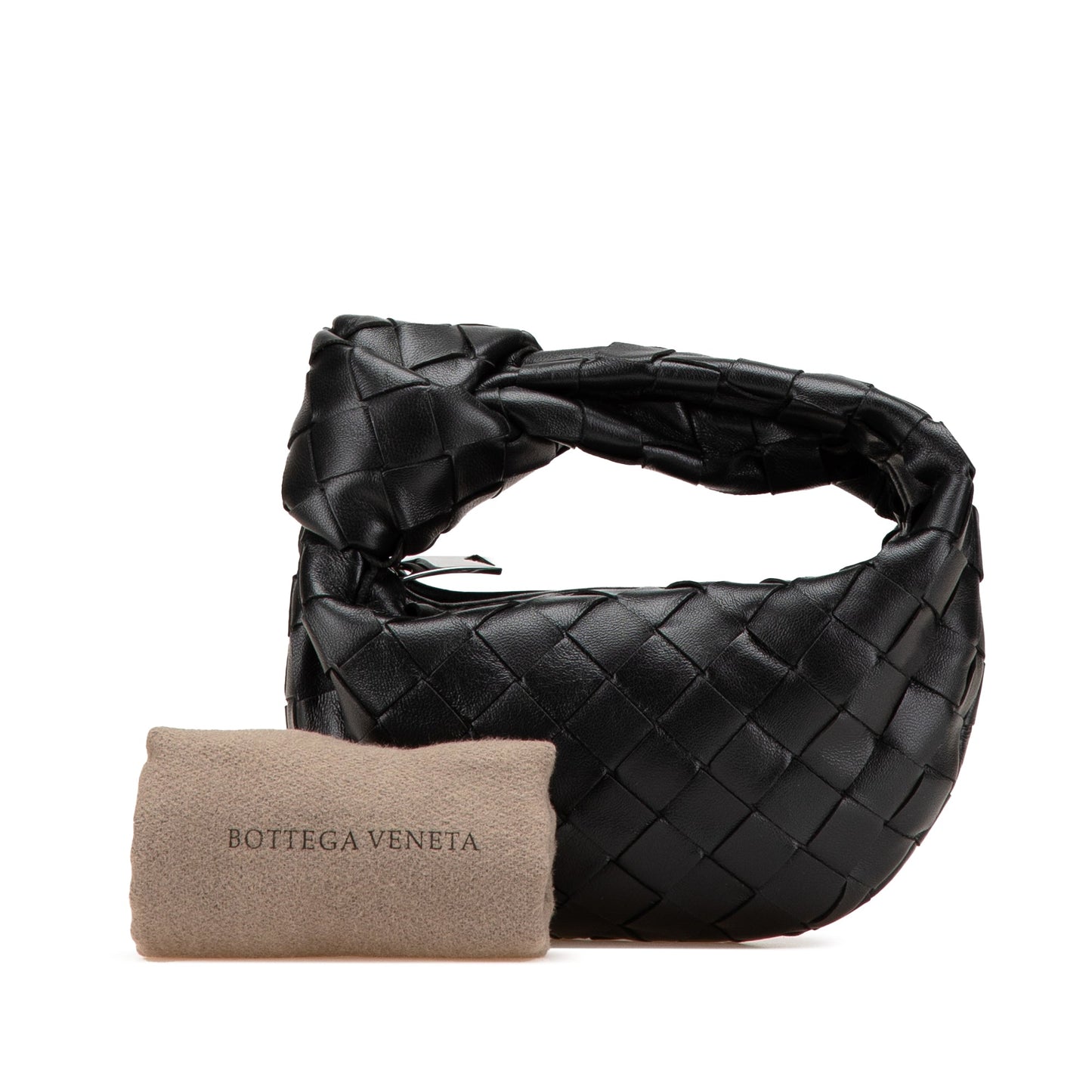 Bottega Veneta Candy Nappa Intrecciato Jodie Black