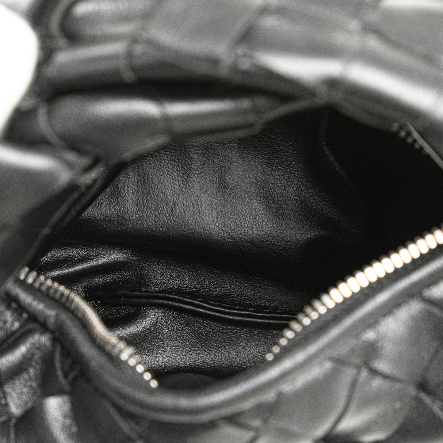 Bottega Veneta Candy Nappa Intrecciato Jodie Black