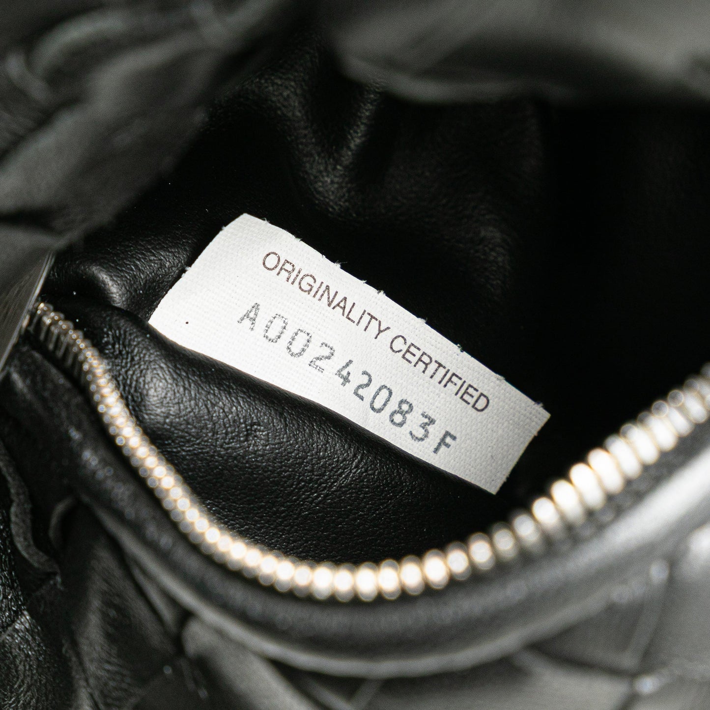 Bottega Veneta Candy Nappa Intrecciato Jodie Black