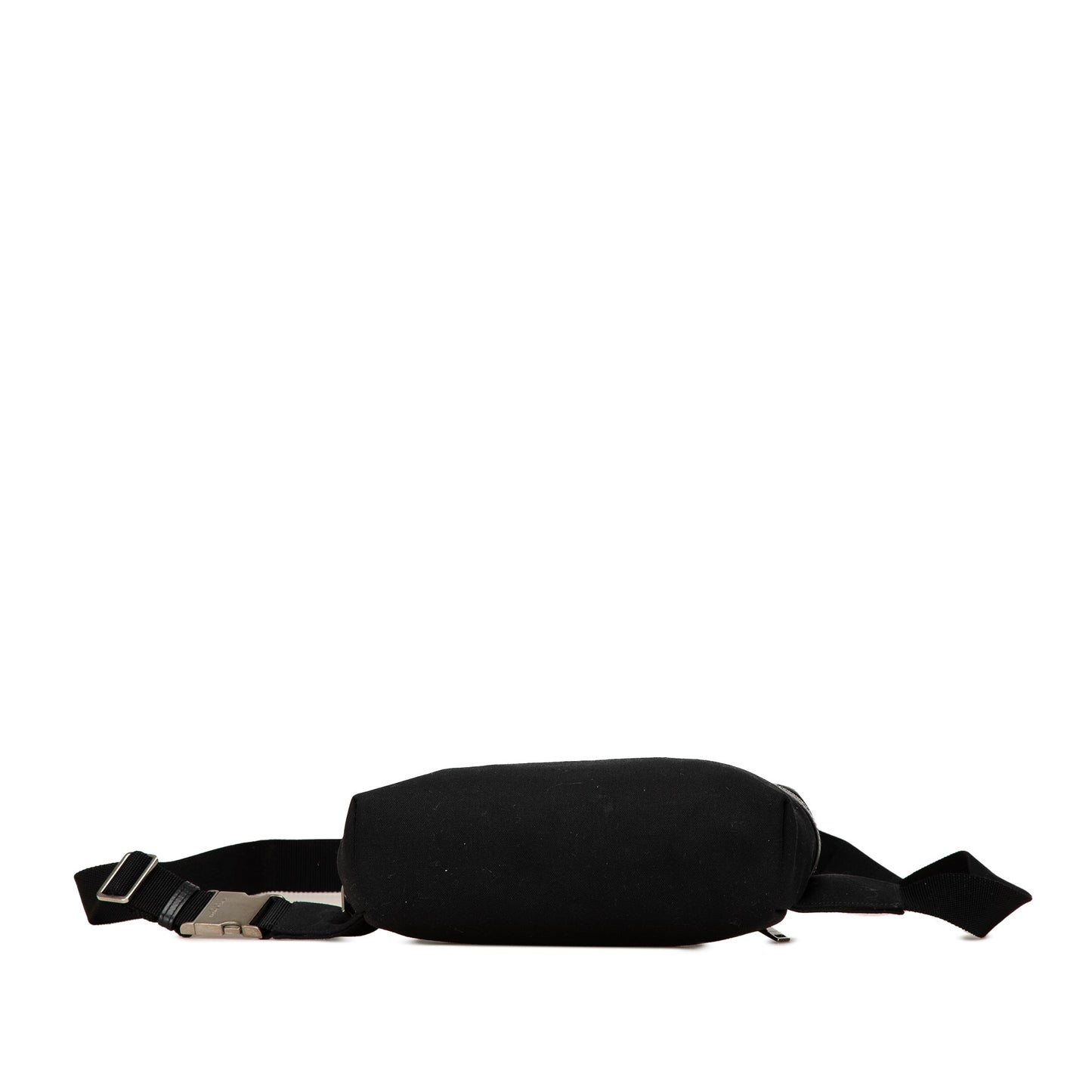 Saint Laurent Canvas City Belt Bag Black