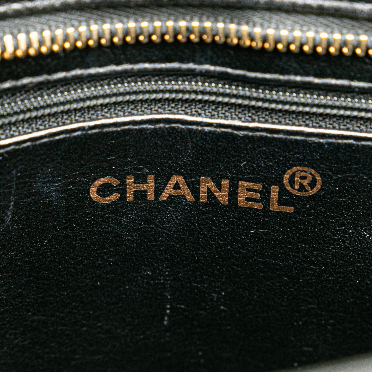Chanel Caviar Medallion Tote Black