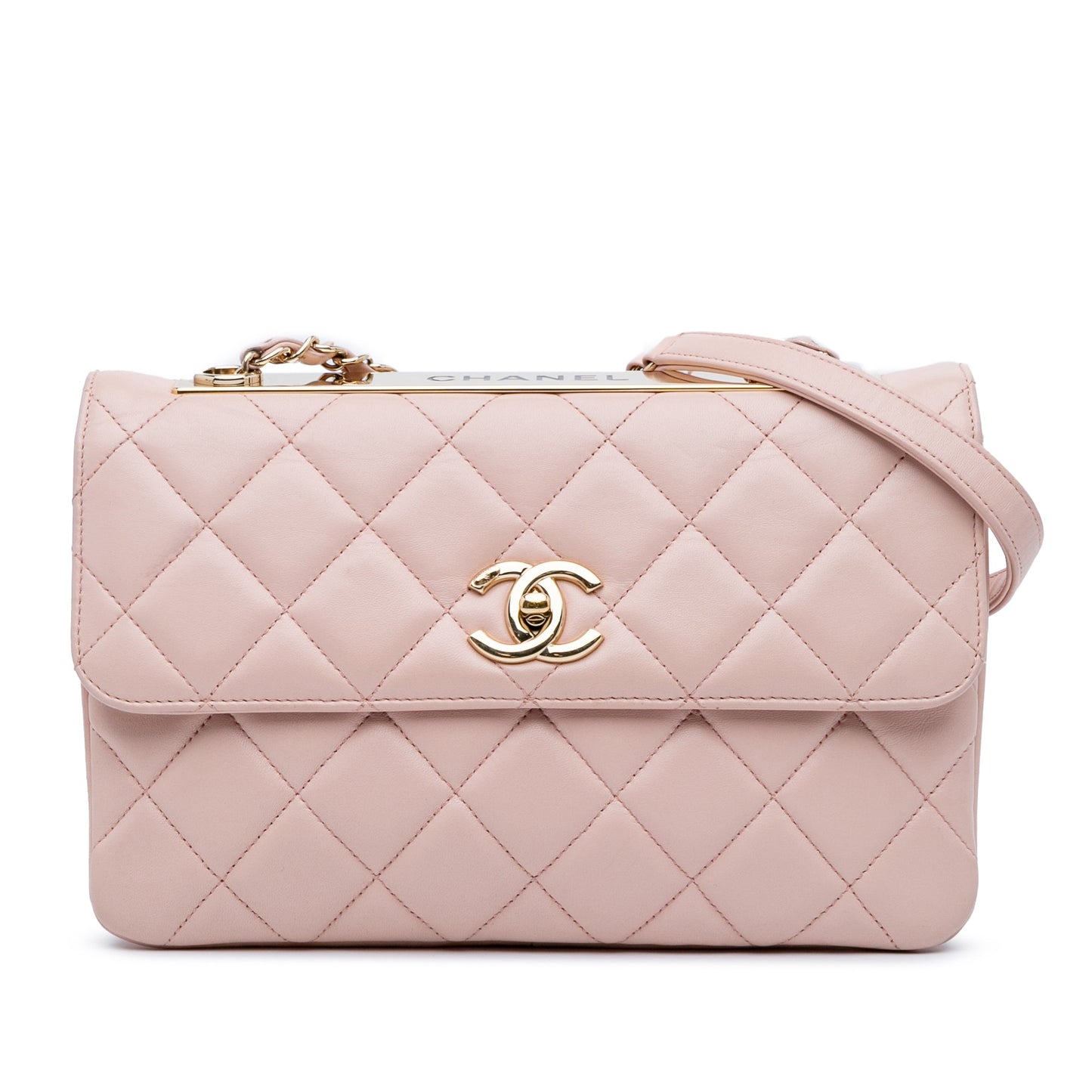 Chanel Quilted Lambskin Trendy CC Flap Pink