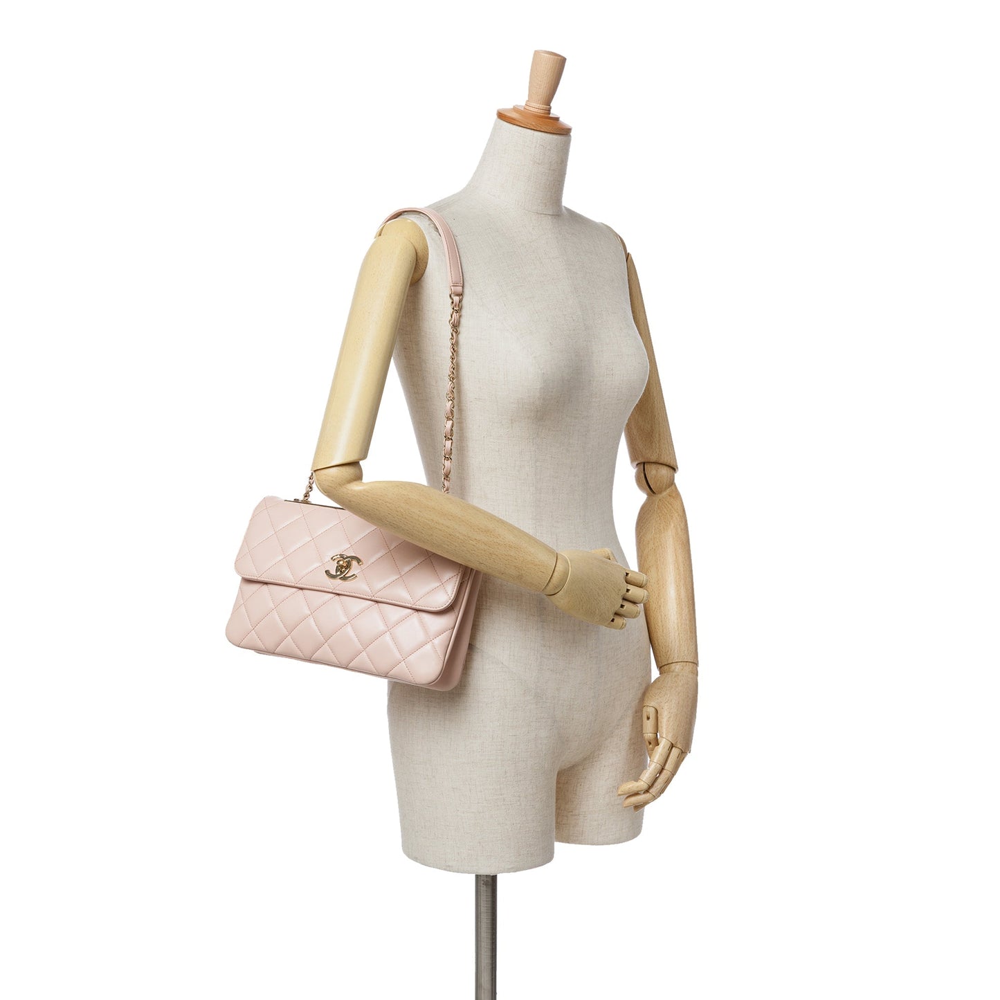 Chanel Quilted Lambskin Trendy CC Flap Pink