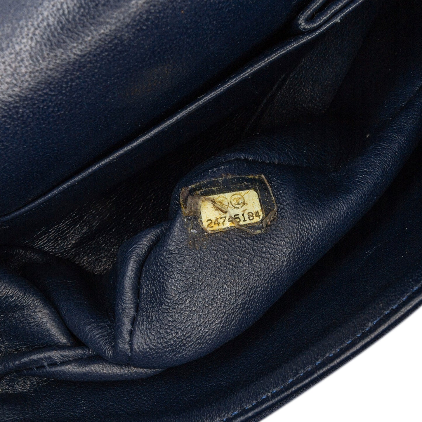 Chanel Medium Classic Jersey Double Flap Blue