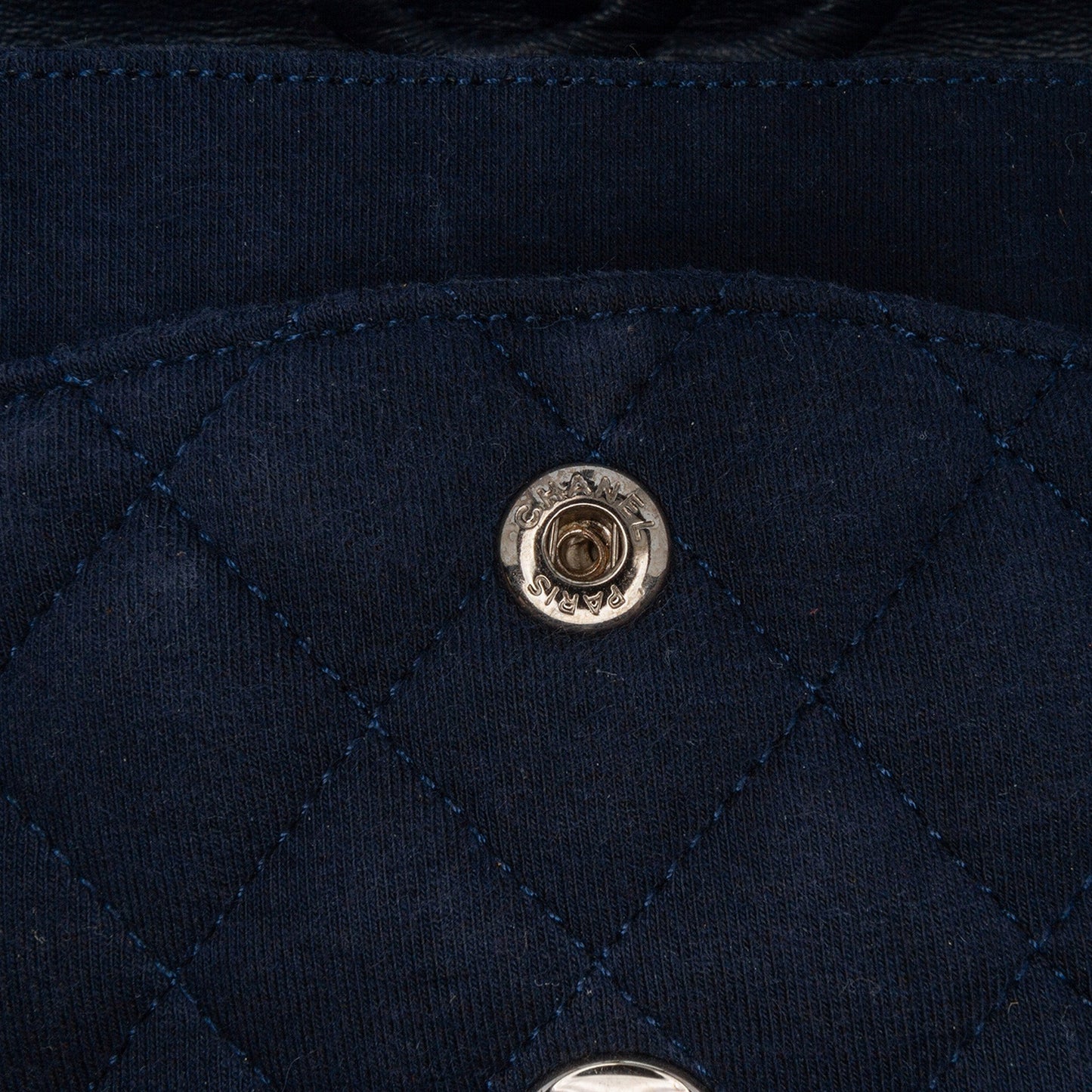 Chanel Medium Classic Jersey Double Flap Blue