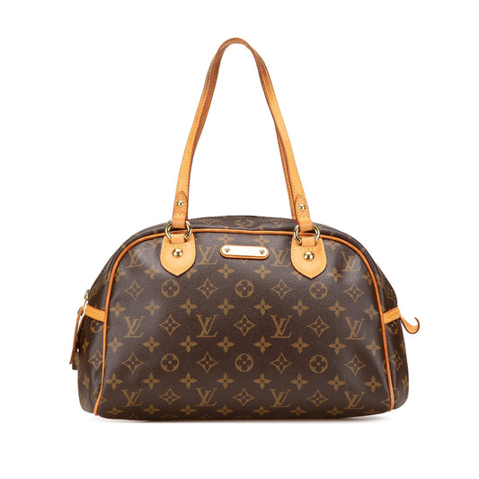 Louis Vuitton Monogram Montorgueil PM Brown