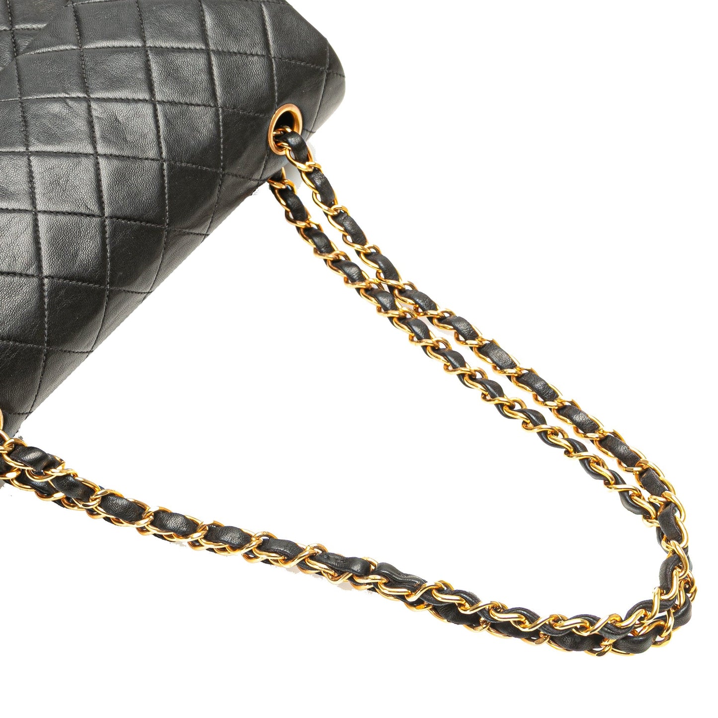 Chanel Medium Classic Lambskin Double Flap Black