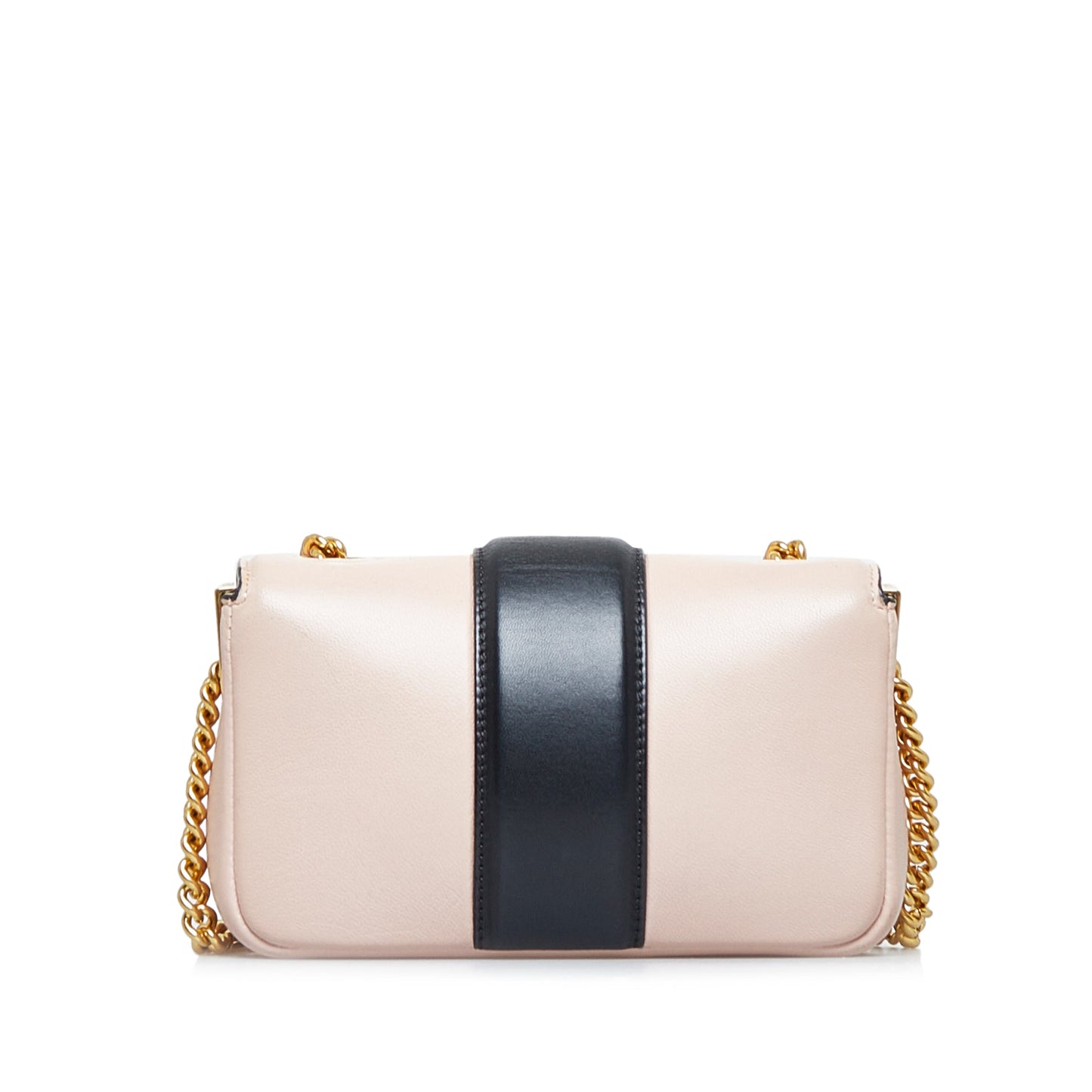 Fendi Mini Baguette Chain Pink