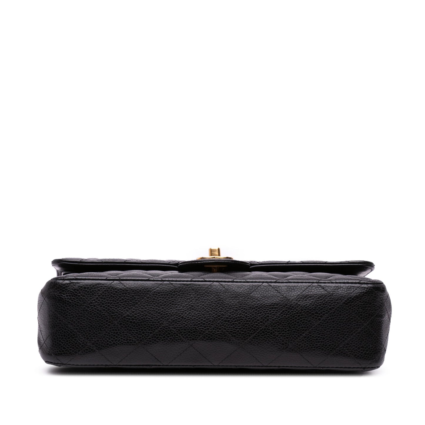 Chanel Medium Classic Caviar Double Flap Black