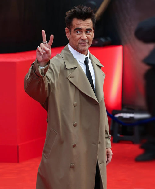 Colin Farrell A Big Bold Beautiful Journey Premier 2025 Coat