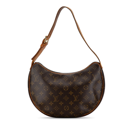 Louis Vuitton Monogram Croissant MM Brown