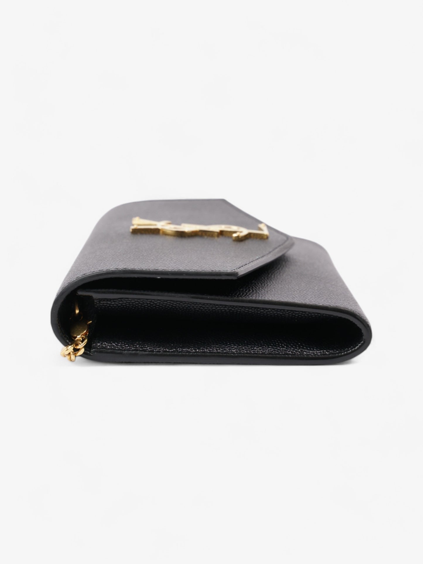 Saint Laurent Uptown Crossbody Black Grained Leather
