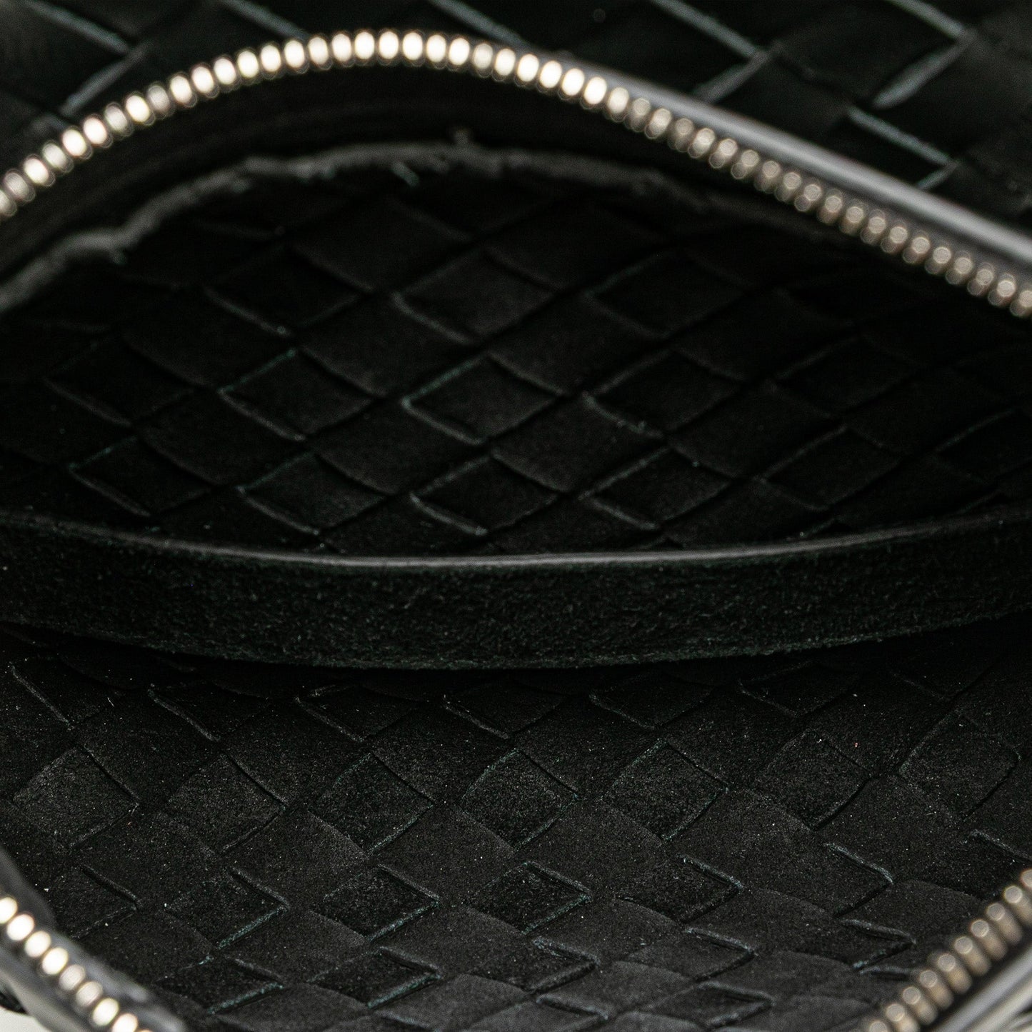 Bottega Veneta Nappa Intrecciato Front Pocket Backpack Black