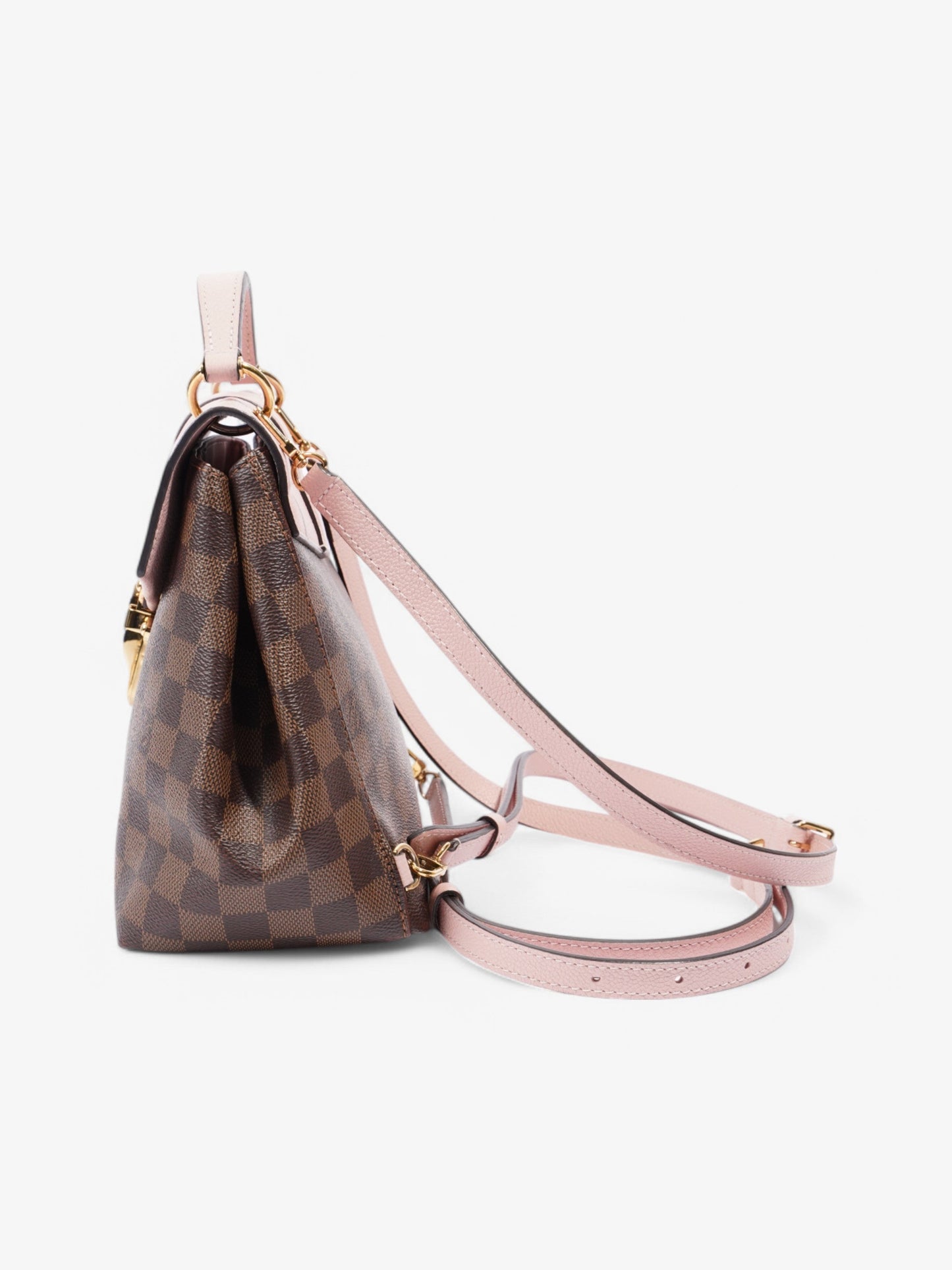 Louis Vuitton Clapton Monogram / Pink Coated Canvas