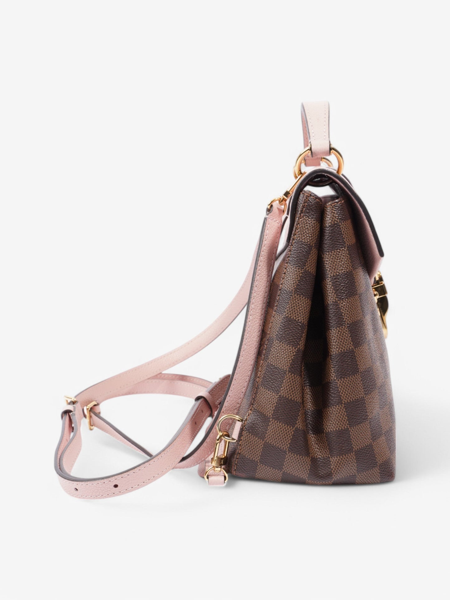Louis Vuitton Clapton Monogram / Pink Coated Canvas