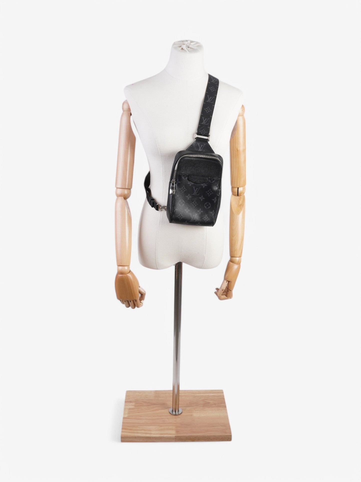 Louis Vuitton Outdoor Slingbag Monogram Eclipse Coated Canvas
