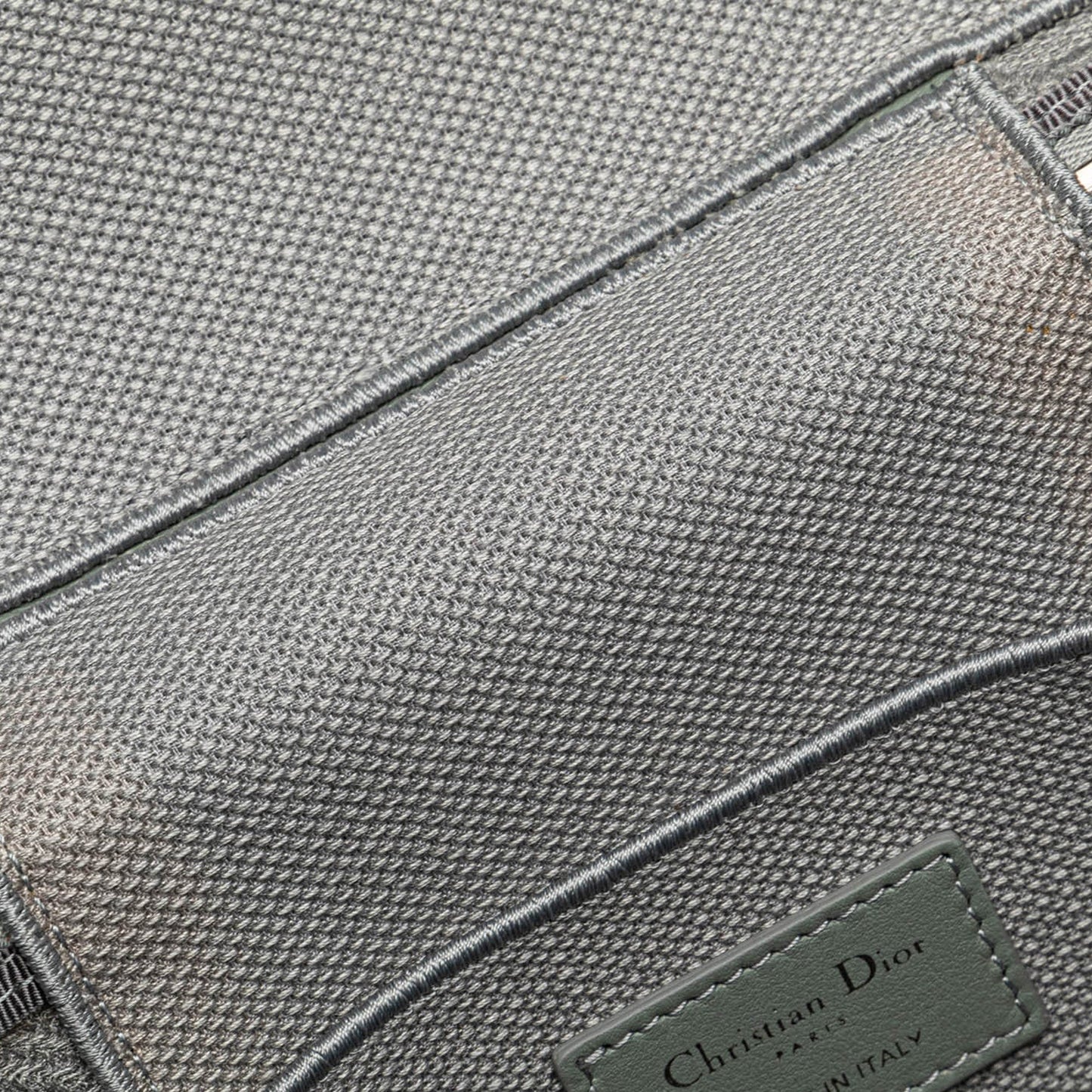 Dior Canvas Cannage Diortravel Vanity Case Gray