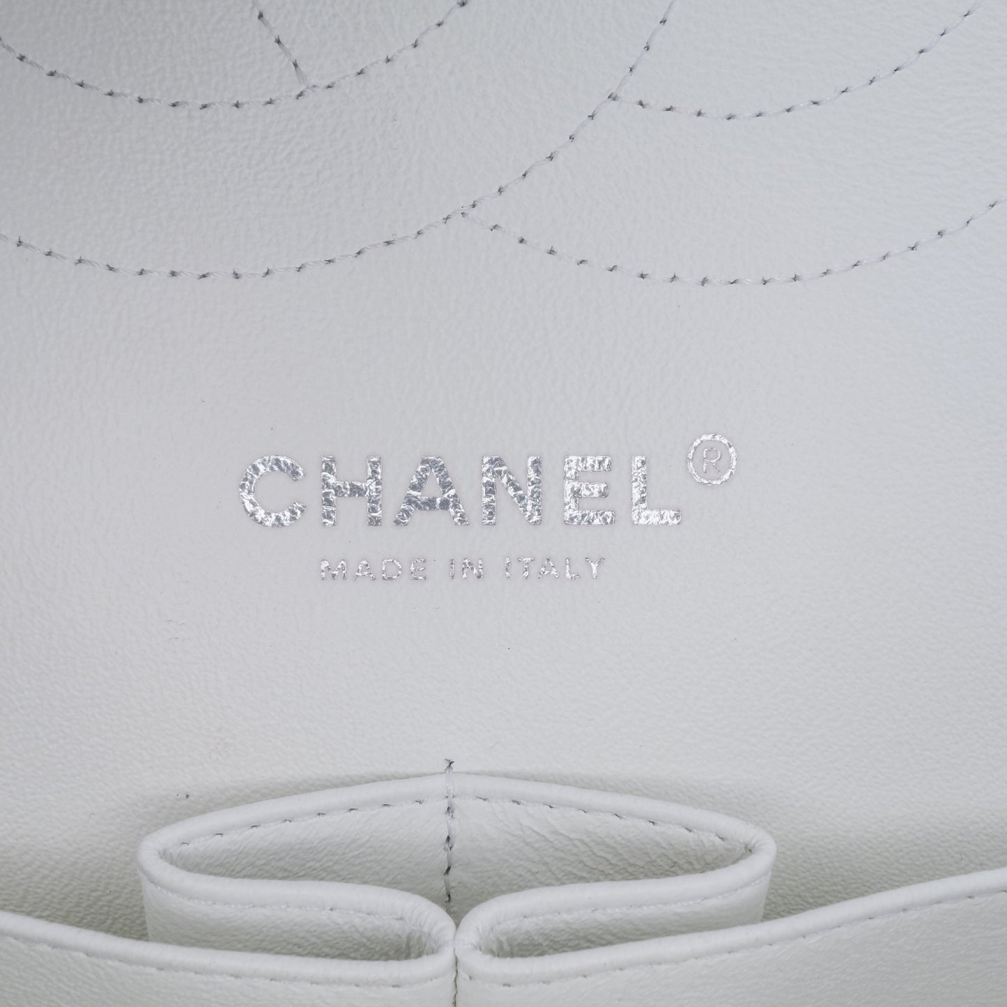 Chanel Jumbo Classic Caviar Double Flap White