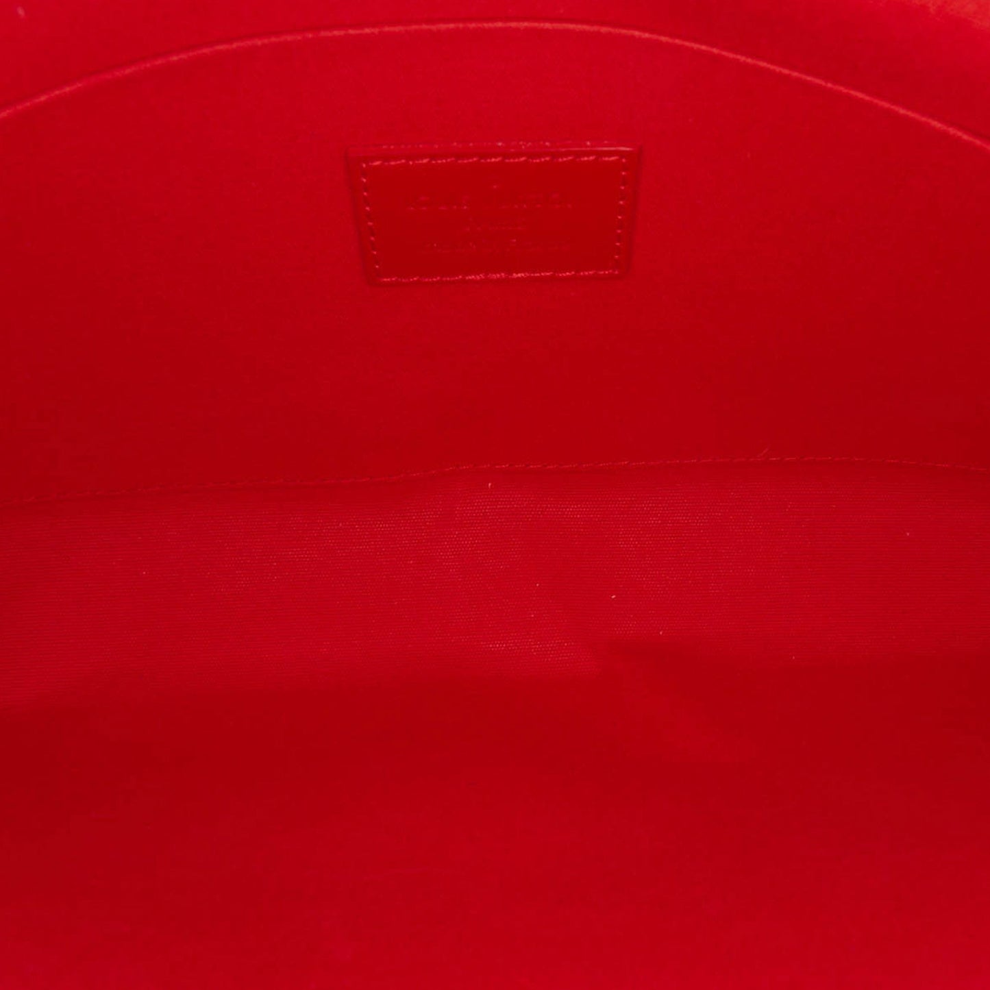 Louis Vuitton Monogram Vernis Pochette Felicie Red