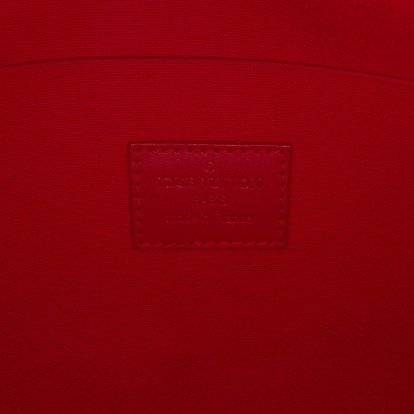Louis Vuitton Monogram Vernis Pochette Felicie Red