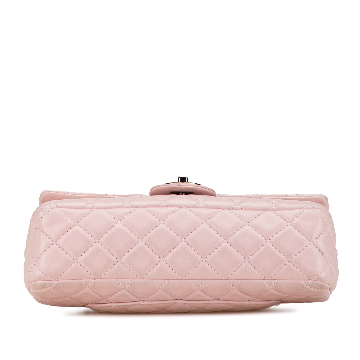 Chanel Medium Classic Lambskin Double Flap Pink