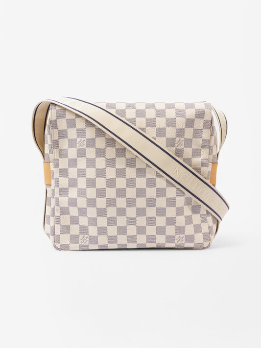Louis Vuitton Naviglio  Damier Azur Coated Canvas