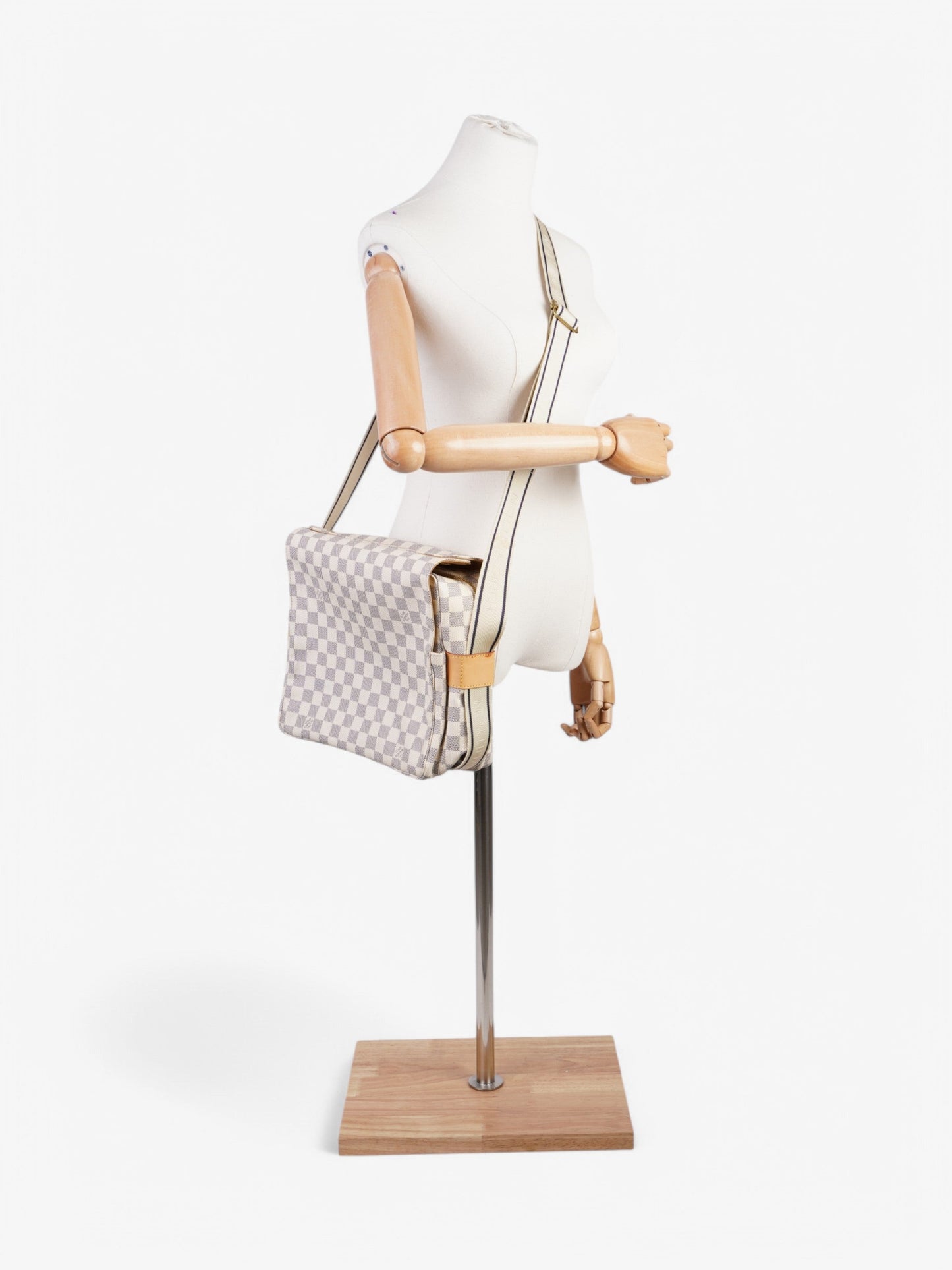 Louis Vuitton Naviglio  Damier Azur Coated Canvas